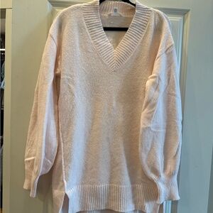 Time and Tru Soft Pink V-Neck Sweater
